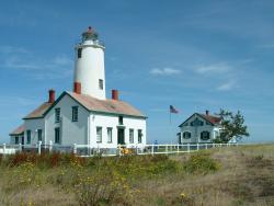 The Dungeness Spit Lighthouse